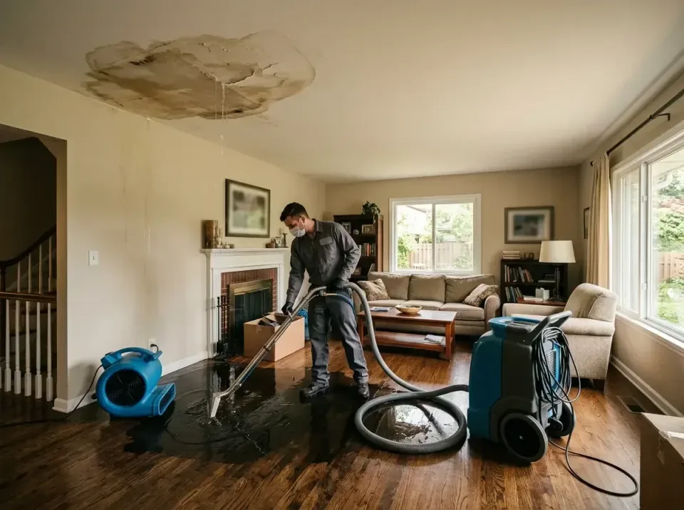 attic-pipe-burst-ceiling-drip-008 — frequently asked questions, Water Damage Restoration & Carpet Care in Combine, TX